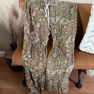 Roxy boho beach pants